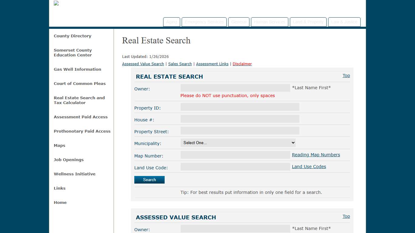 Somerset County Government - Somerset, PA