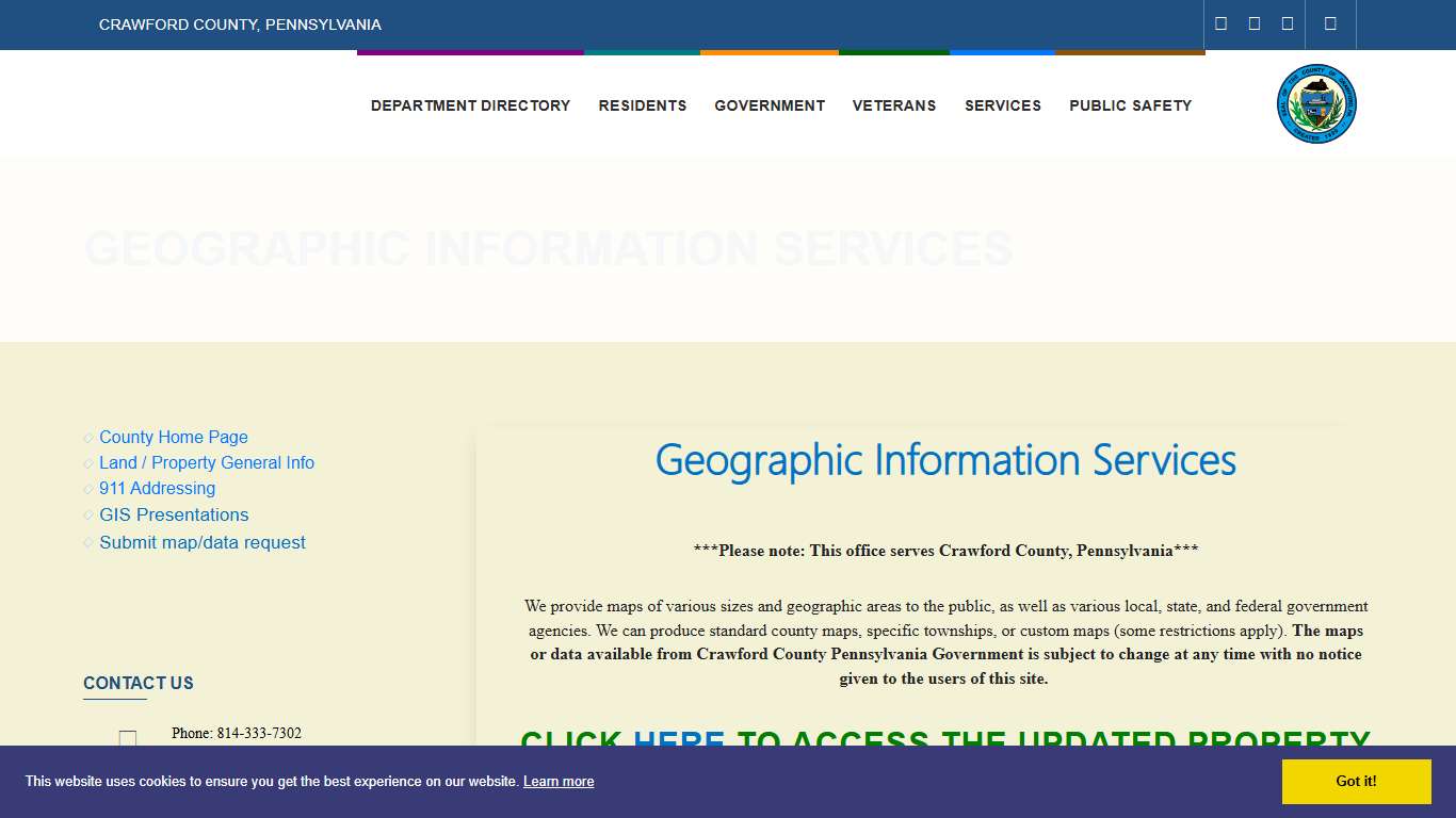 Geographic Information Services